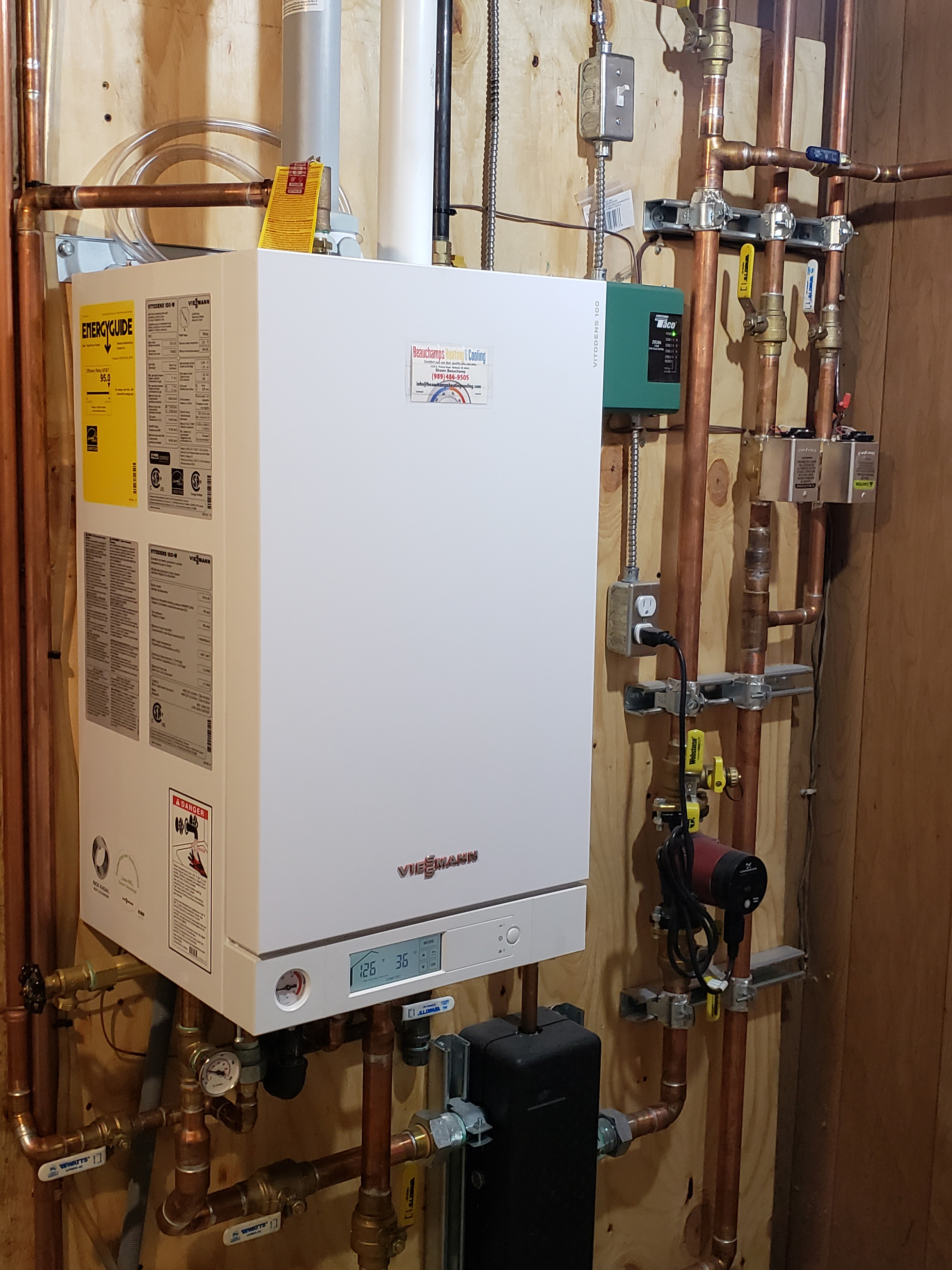 Beauchamps Heating and Cooling Installation