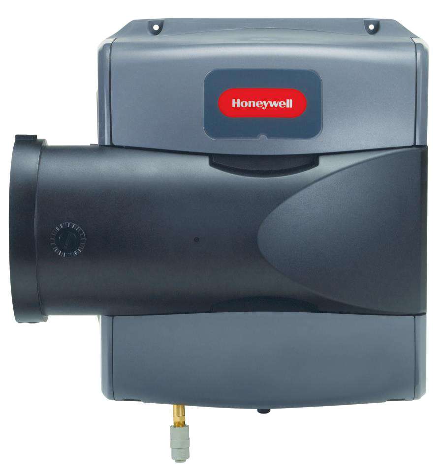 Image of a Honeywell TrueEASE whole house air humidifier